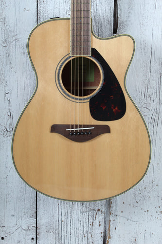 Yamaha FSX820C Concert Cutaway Acoustic Electric Guitar Natural Gloss Finish