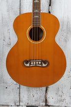 Epiphone El Capitan J-200 Studio Bass 4 String Acoustic Electric Bass Guitar