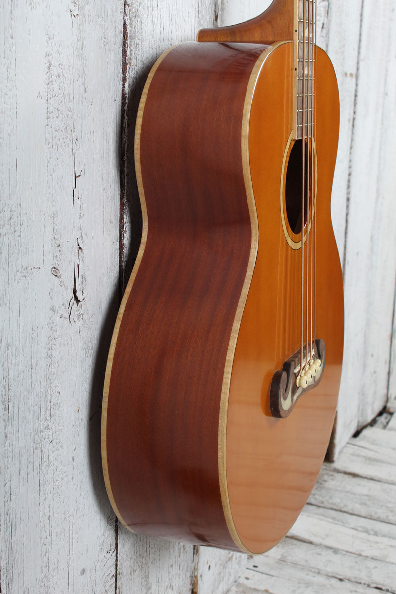 Epiphone El Capitan J-200 Studio Bass 4 String Acoustic Electric Bass Guitar