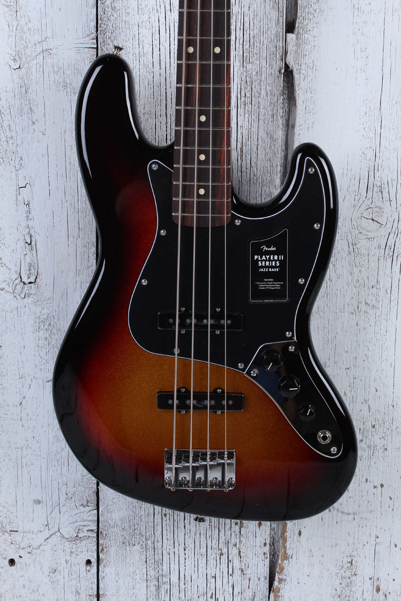 Fender Limited Edition Player II Jazz Bass 4 String Electric Bass Guitar