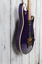 EVH Wolfgang Special QM Electric Guitar Floyd Rose with D-Tuna Purple Burst
