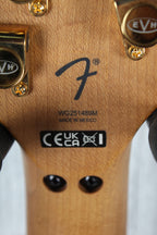 EVH Wolfgang Special QM Electric Guitar Floyd Rose with D-Tuna Purple Burst