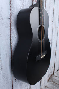 Martin 0-X1 Black 0-14 Fret Concert Body Acoustic Guitar Black Finish w Gig Bag