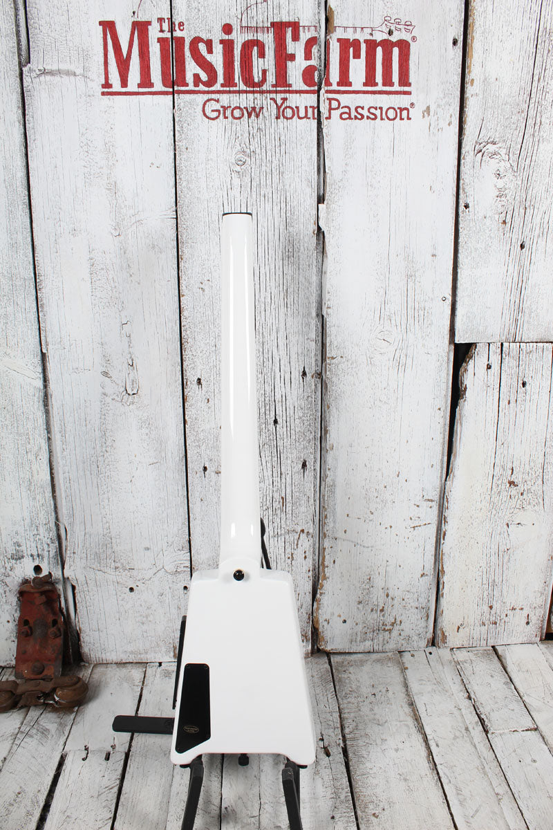 Steinberger Spirit GT-PRO Deluxe Electric Guitar Outfit White Finish with Gig Bag