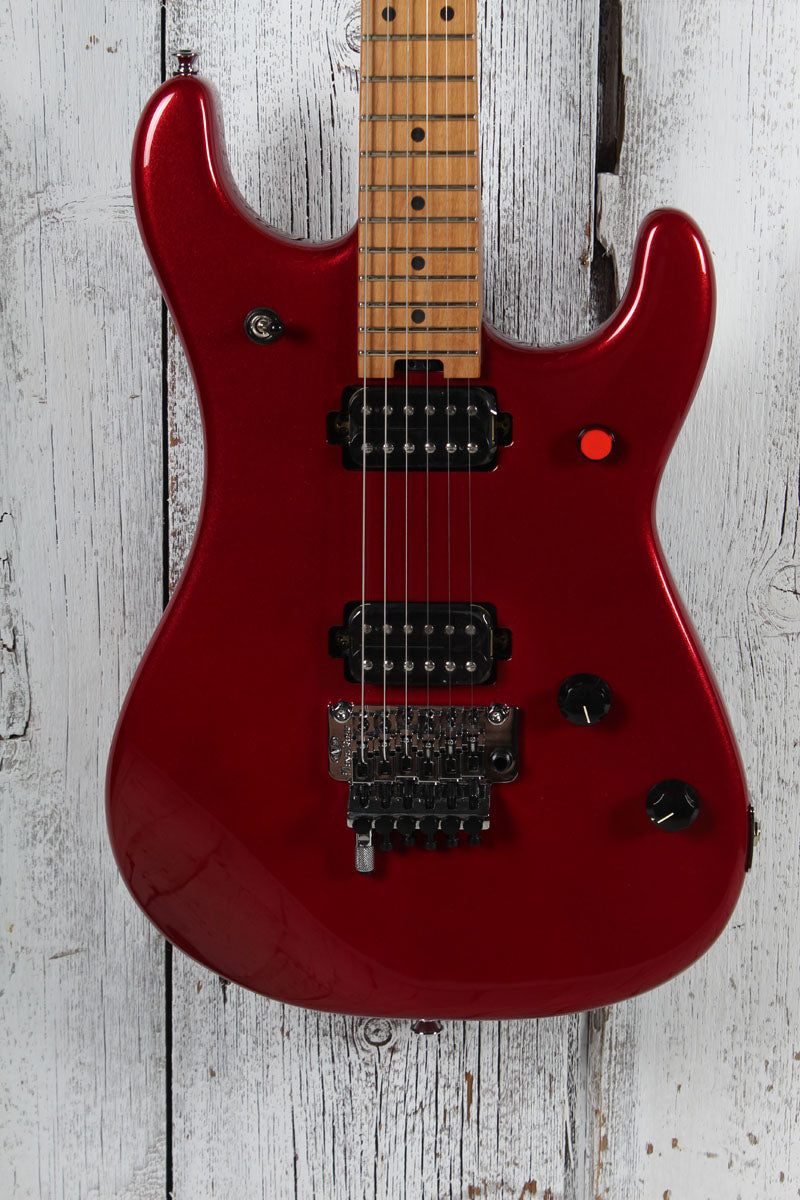 EVH 5150 Series Deluxe Electric Guitar Candy Apple Red Metallic with Gig Bag Main image