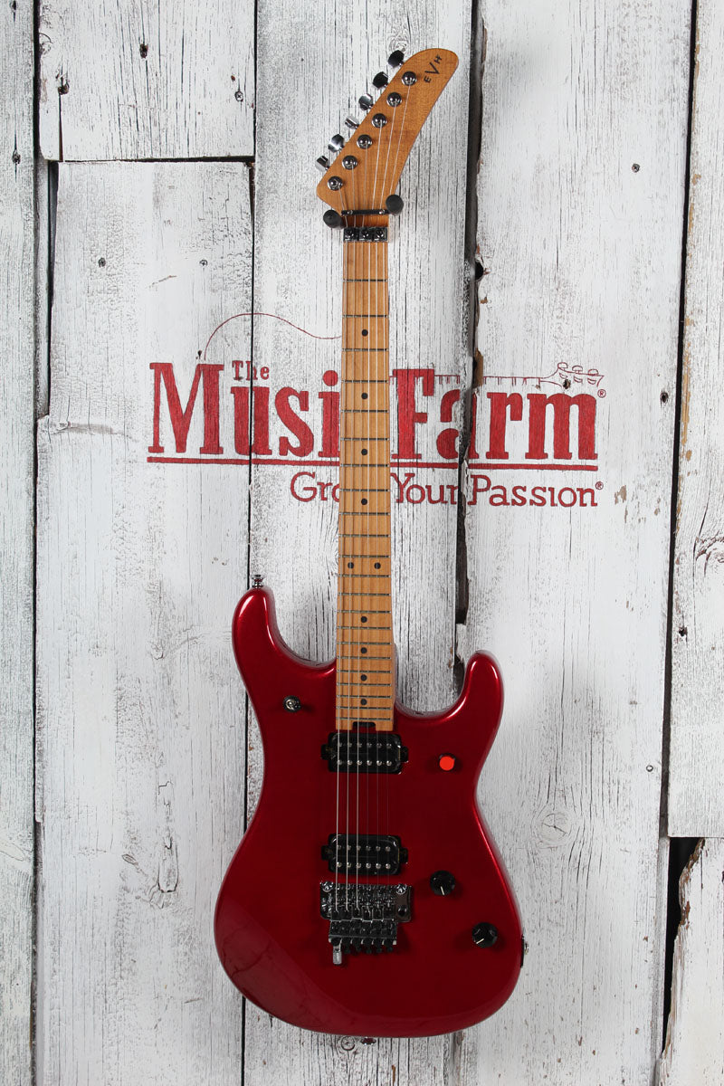 EVH 5150 Series Deluxe Electric Guitar Candy Apple Red Metallic with Gig Bag