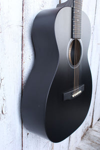 Martin 0-X1 Black 0-14 Fret Concert Body Acoustic Guitar Black Finish w Gig Bag