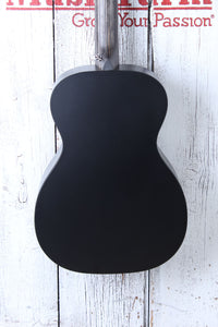 Martin 0-X1 Black 0-14 Fret Concert Body Acoustic Guitar Black Finish w Gig Bag
