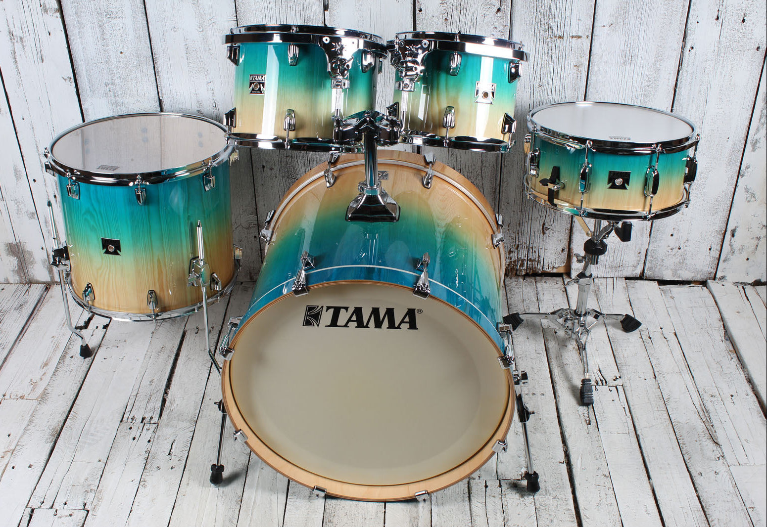 Tama Superstar Classic CL52KS 5 Piece Drum Kit w Snare Drum Caribbean Lacebark