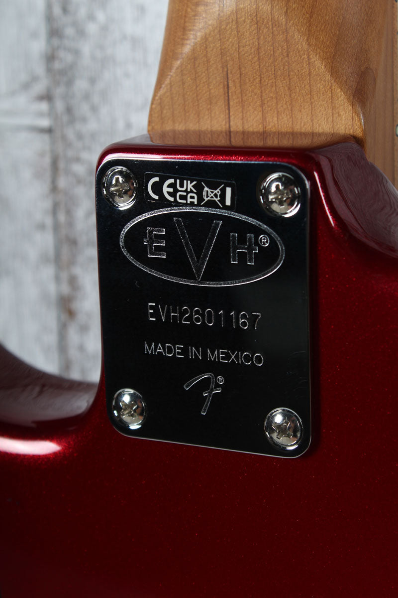 EVH 5150 Series Deluxe Electric Guitar Candy Apple Red Metallic with Gig Bag
