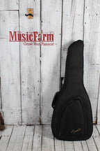 Fender Joe Strummer Campfire Acoustic Electric Guitar Matte Black with Gig Bag