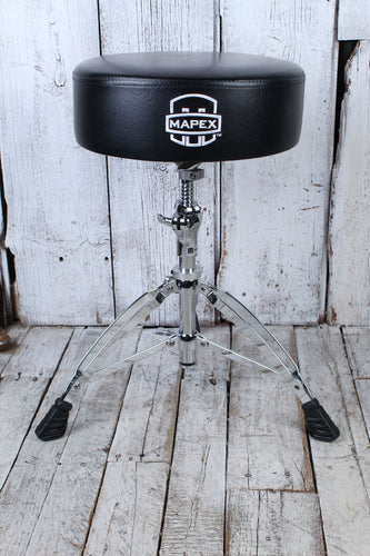 Mapex T750A Round Top Drum Throne Double Braced Drum Throne