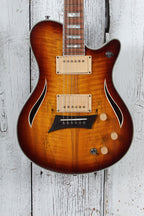 Michael Kelly Hybrid Special Acoustic Electric Guitar Spalted Flame Maple Top