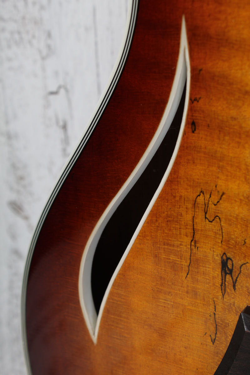 Michael Kelly Hybrid Special Acoustic Electric Guitar Spalted Flame Maple Top
