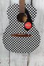 Fender Tim Armstrong Hellcat Concert Acoustic Electric Guitar Checkerboard