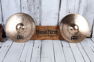 Meinl Cymbals 14 Inch HCS Hi Hat Cymbals 14" Hi-Hat Drum Cymbals HCS14H