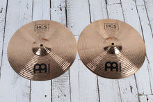 Load image into Gallery viewer, Meinl Cymbals 14 Inch HCS Hi Hat Cymbals 14&quot; Hi-Hat Drum Cymbals HCS14H