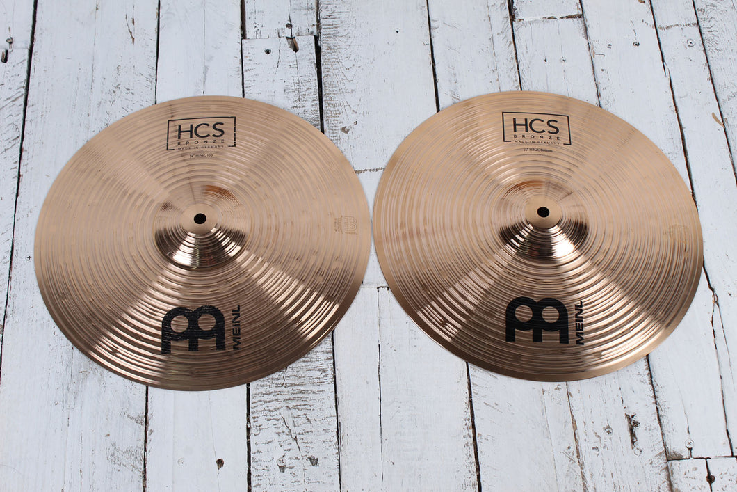 Meinl Cymbals 14 Inch HCS Hi Hat Cymbals 14