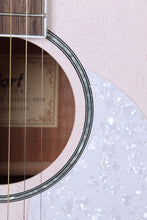 Load image into Gallery viewer, Cort Jade Classic Cutaway Acoustic Electric Guitar Pastel Pink Open Pore with Gig Bag