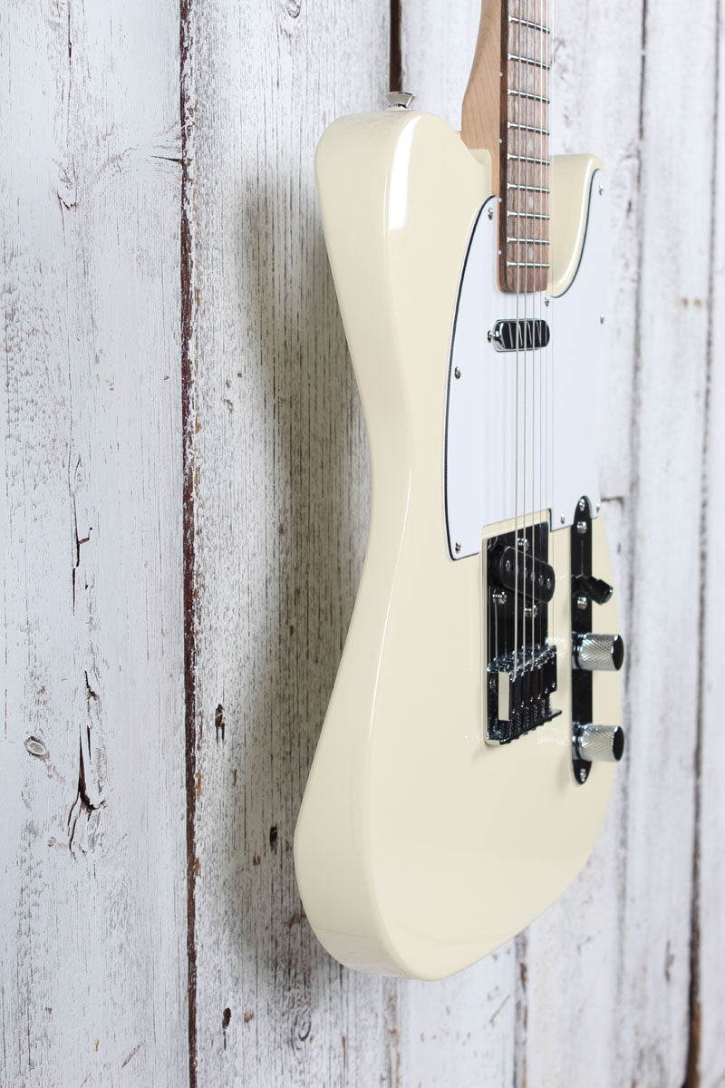 Squier 2023 Affinity Series Telecaster Electric Guitar Olympic White Finish