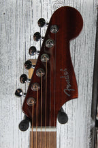 Fender California Deluxe Redondo Acoustic Guitar Sienna Sunburst Finish