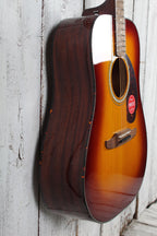 Fender California Deluxe Redondo Acoustic Guitar Sienna Sunburst Finish