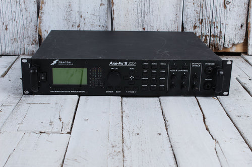 Fractal Axe FXII XL+ Rack Mount Effects Unit All-in-One Preamp/Effects Processor