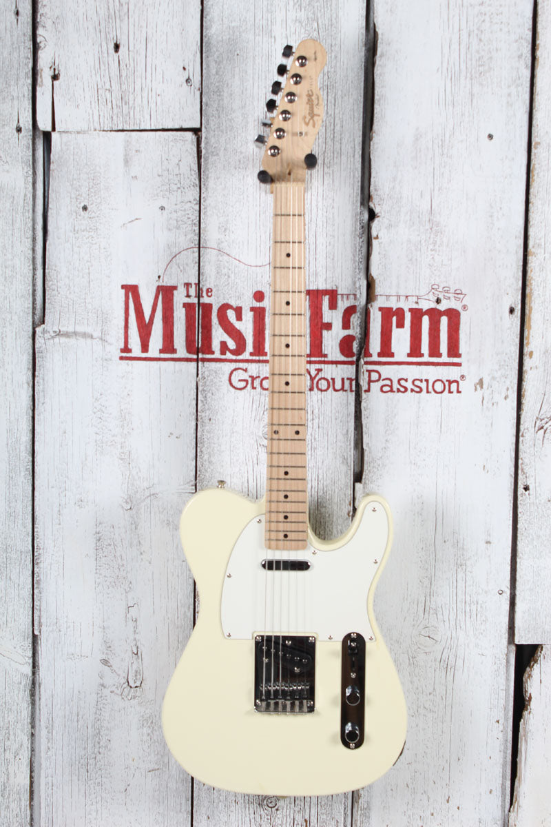 Squier 2019 Affinity Series Telecaster Electric Guitar Arctic White Finish