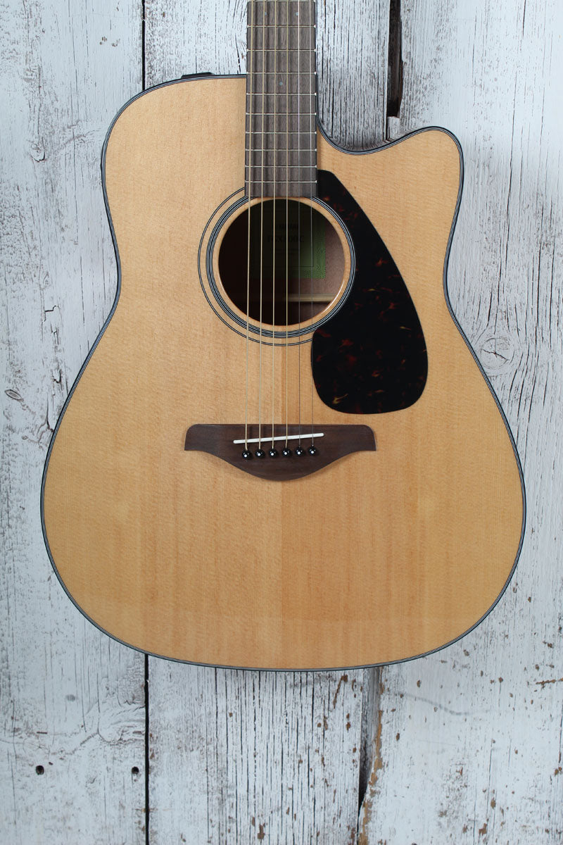 Yamaha FGX800C Dreadnought Cutaway Acoustic Electric Guitar Solid Spruce Top