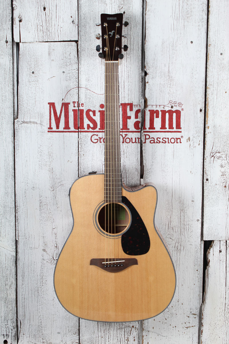 Yamaha FGX800C Dreadnought Cutaway Acoustic Electric Guitar Solid Spruce Top Secondary image