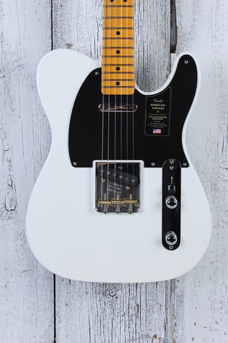 Fender American Vintage II 1951 Telecaster Electric Guitar Prototype White