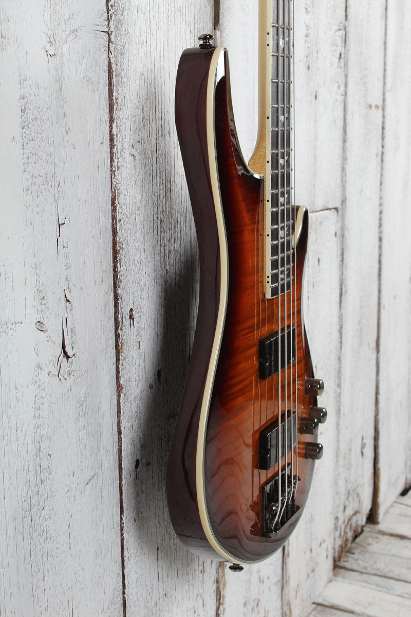Schecter Omen Extreme-4 Bass 4 String Electric Bass Guitar Vintage Sunburst