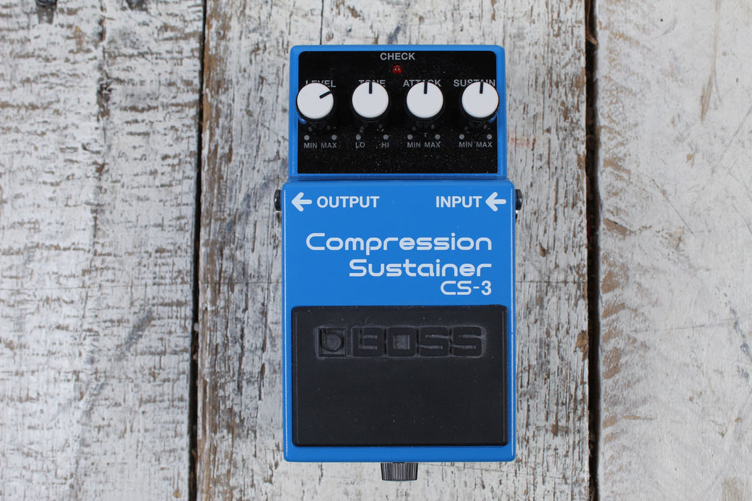 Boss CS-3 Compression Sustainer Pedal Electric Guitar Compressor Effects Pedal