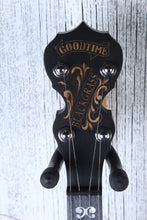 Load image into Gallery viewer, Deering Goodtime Blackgrass Banjo 5 String Resonator Banjo Black Satin Finish