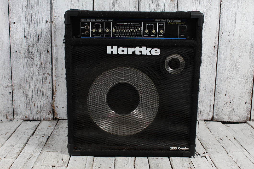 Hartke 2155 Model 2000 Transient Attack Electric Bass Guitar Combo Amplifier