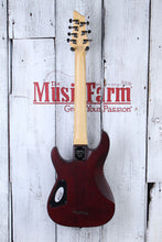 Load image into Gallery viewer, Schecter Omen-7 Solid Body 7 String Electric Guitar Walnut Satin Finish