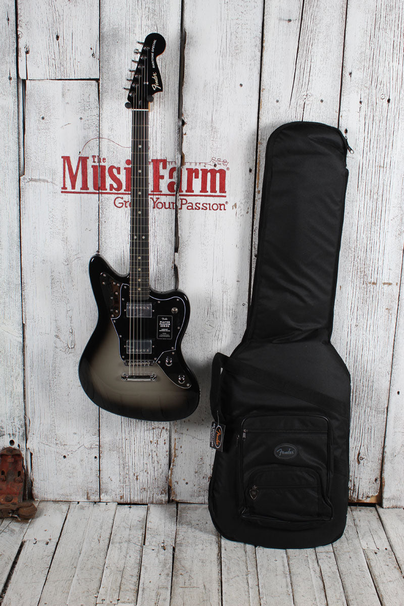 Fender LTD Player Fusion Jaguar Baritone Special Electric Guitar with Gig Bag