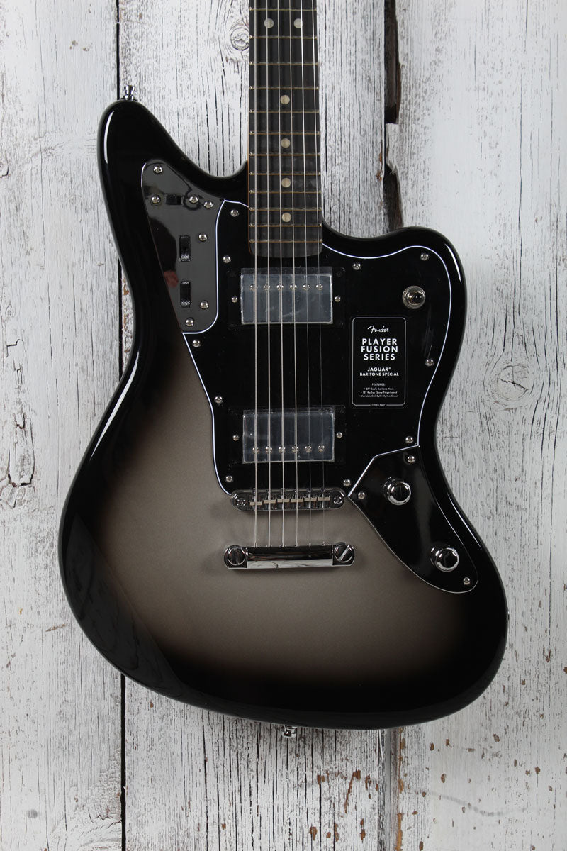 Fender LTD Player Fusion Jaguar Baritone Special Electric Guitar with Gig Bag