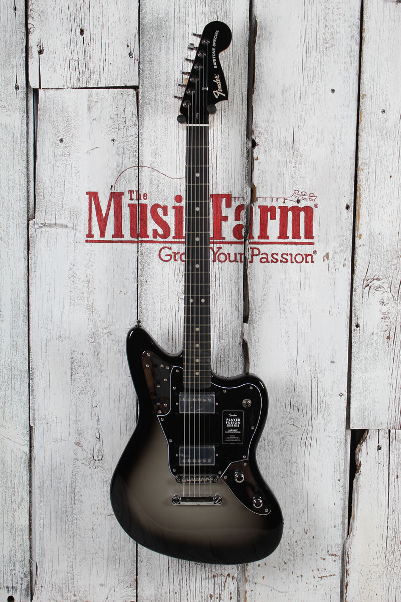 Fender LTD Player Fusion Jaguar Baritone Special Electric Guitar with Gig Bag