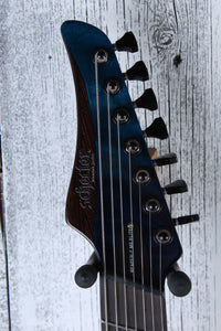 Schecter Reaper-7 Elite Multiscale 7 String Electric Guitar Deep Ocean Blue