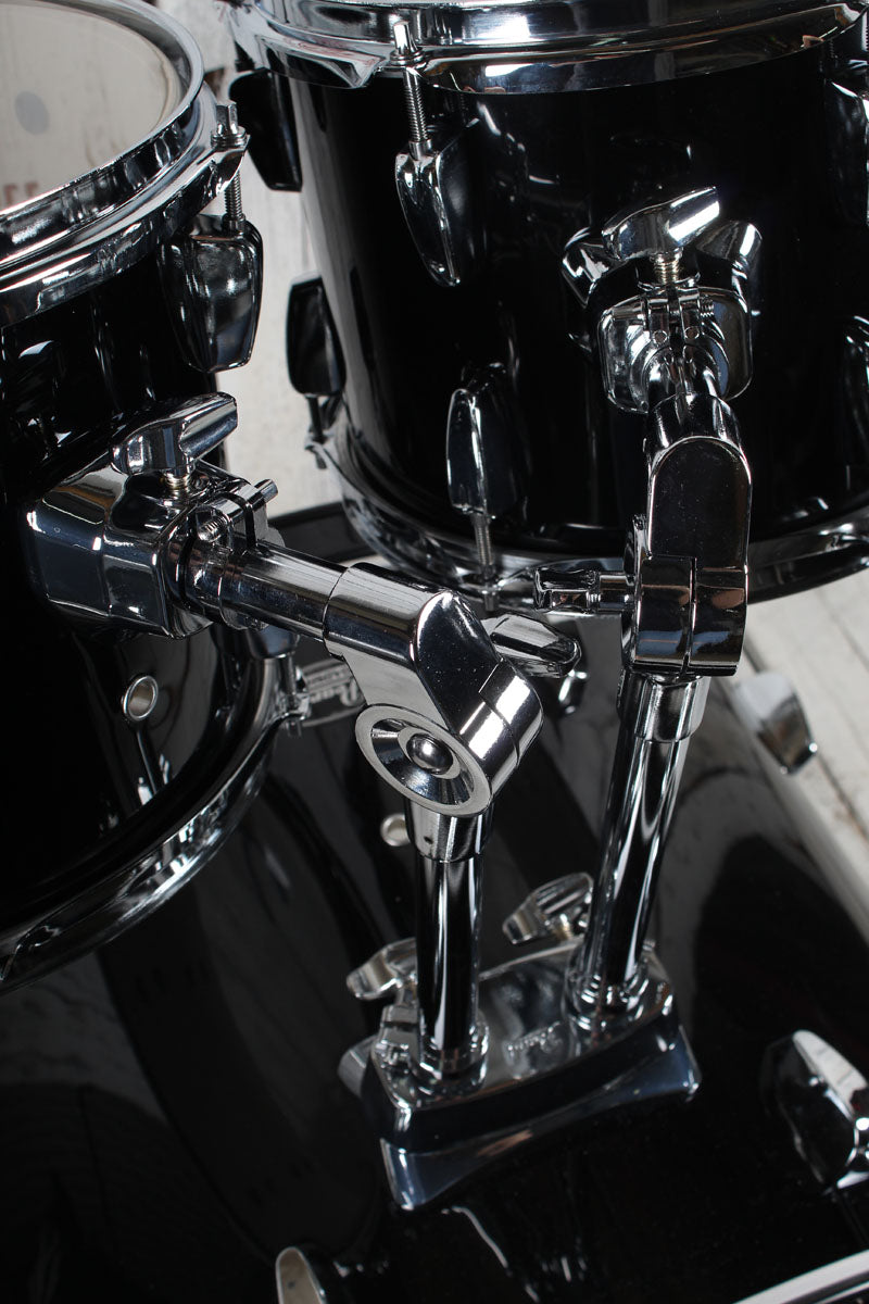 Pearl RS525SC/C Roadshow Drum Set 5 Piece Drum Kit with Cymbals Jet Black