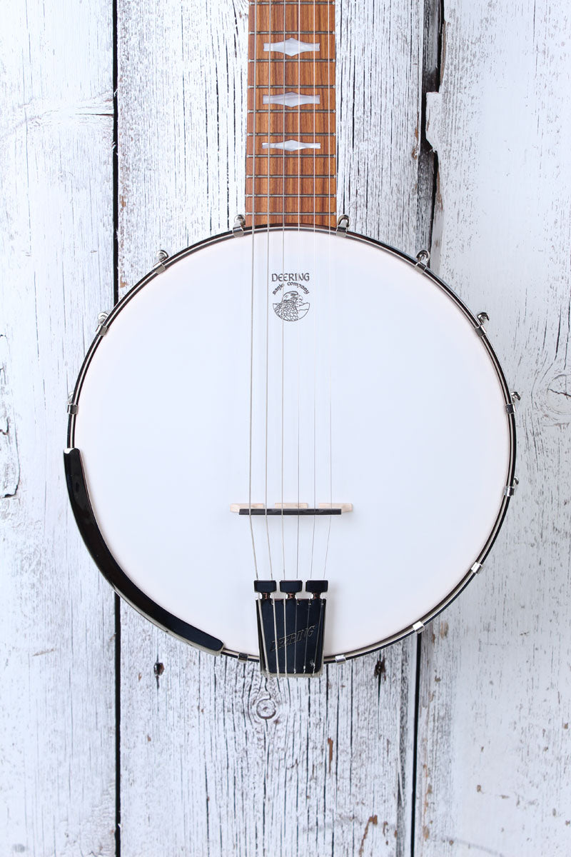 Deering Goodtime 6 Banjo Guitar 6 String Open Back Banjotar Made in USA Main image