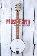 Deering Goodtime 6 Banjo Guitar 6 String Open Back Banjotar Made in USA