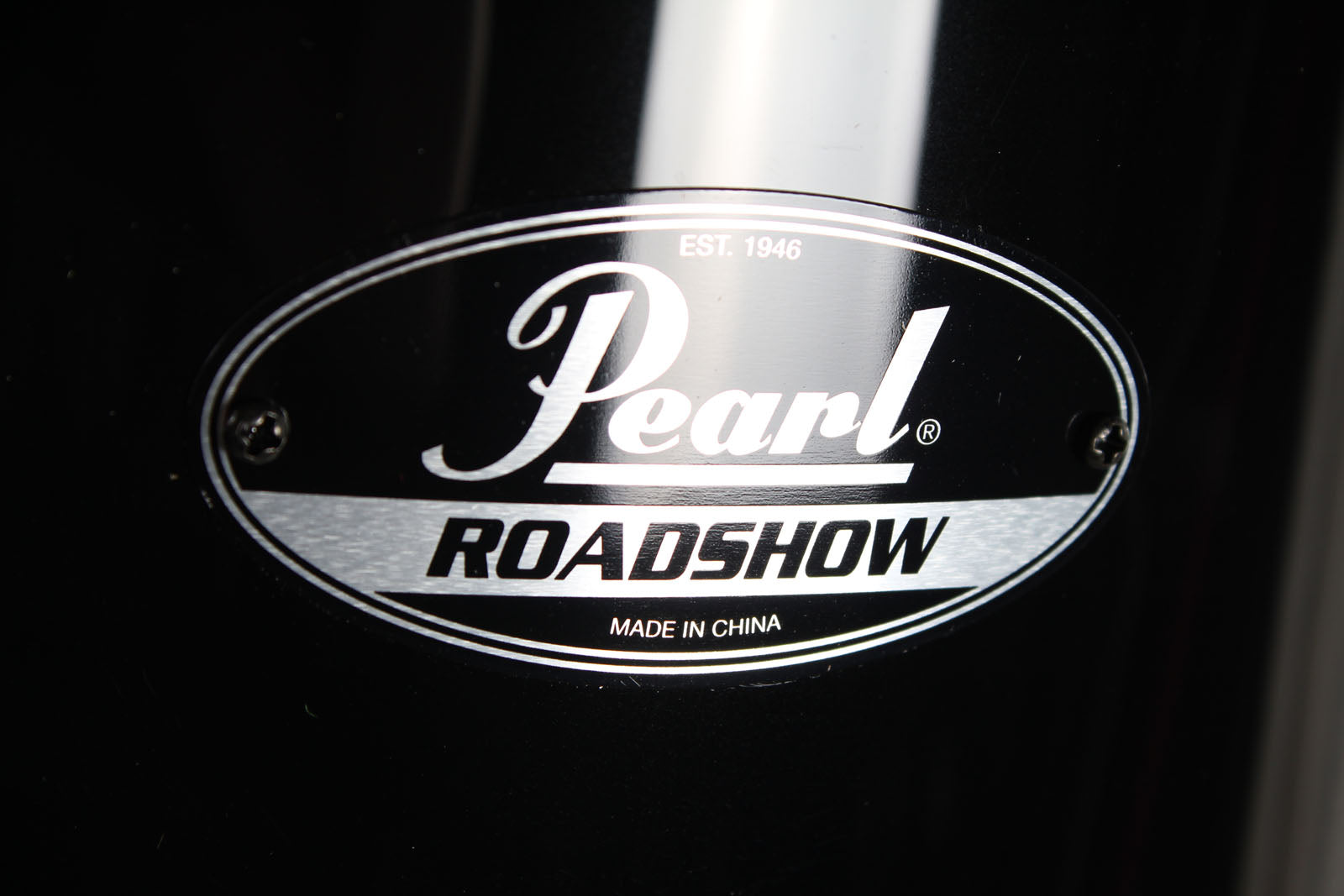 Pearl RS525SC/C Roadshow Drum Set 5 Piece Drum Kit with Cymbals Jet Black