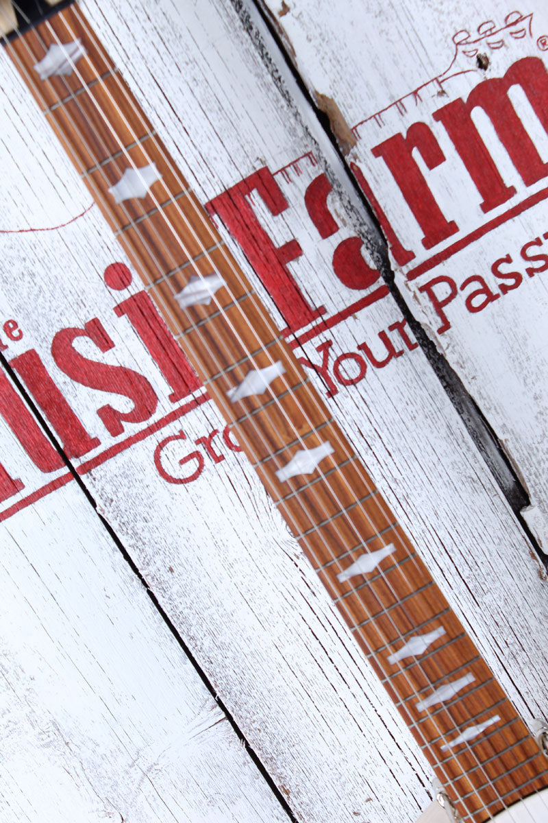 Deering Goodtime 6 Banjo Guitar 6 String Open Back Banjotar Made in USA