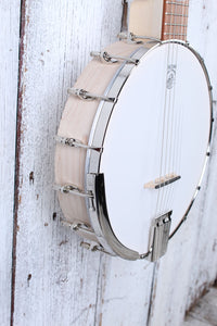 Deering Goodtime 6 Banjo 6 String Open Back Banjo Hand Rubbed Polyurethane