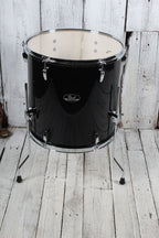 Pearl RS525SC/C Roadshow Drum Set 5 Piece Drum Kit with Cymbals Jet Black