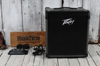 Peavey Max 100 Electric Bass Guitar Amplifier 100 Watt Combo Amp with Footswitch