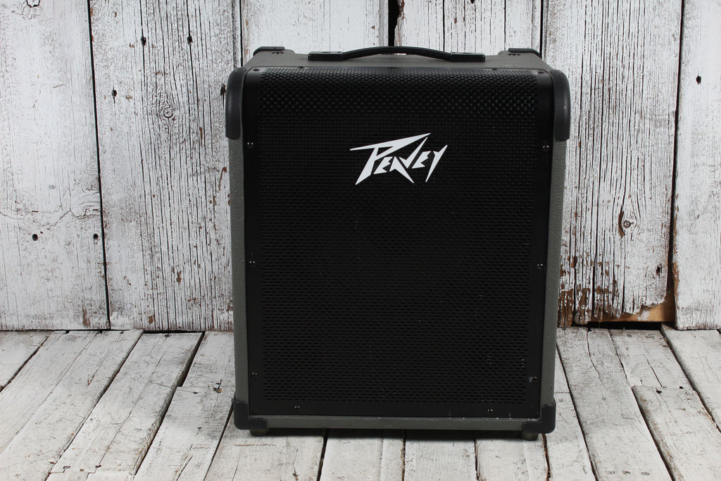 Peavey Max 100 Electric Bass Guitar Amplifier 100 Watt Combo Amp with Footswitch