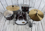 Pearl RS584C/C Roadshow Drum Set 4 Piece Drum Kit with Cymbals Wine Red